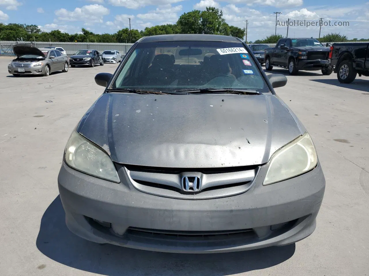 2005 Honda Civic Dx Vp Green vin: 1HGES16325L026050