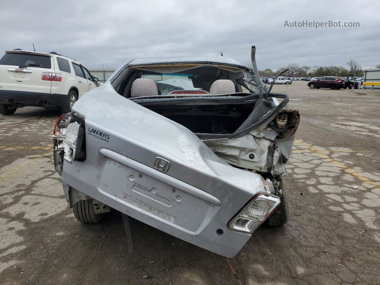 2005 Honda Civic Dx Vp Silver vin: 1HGES16325L030289