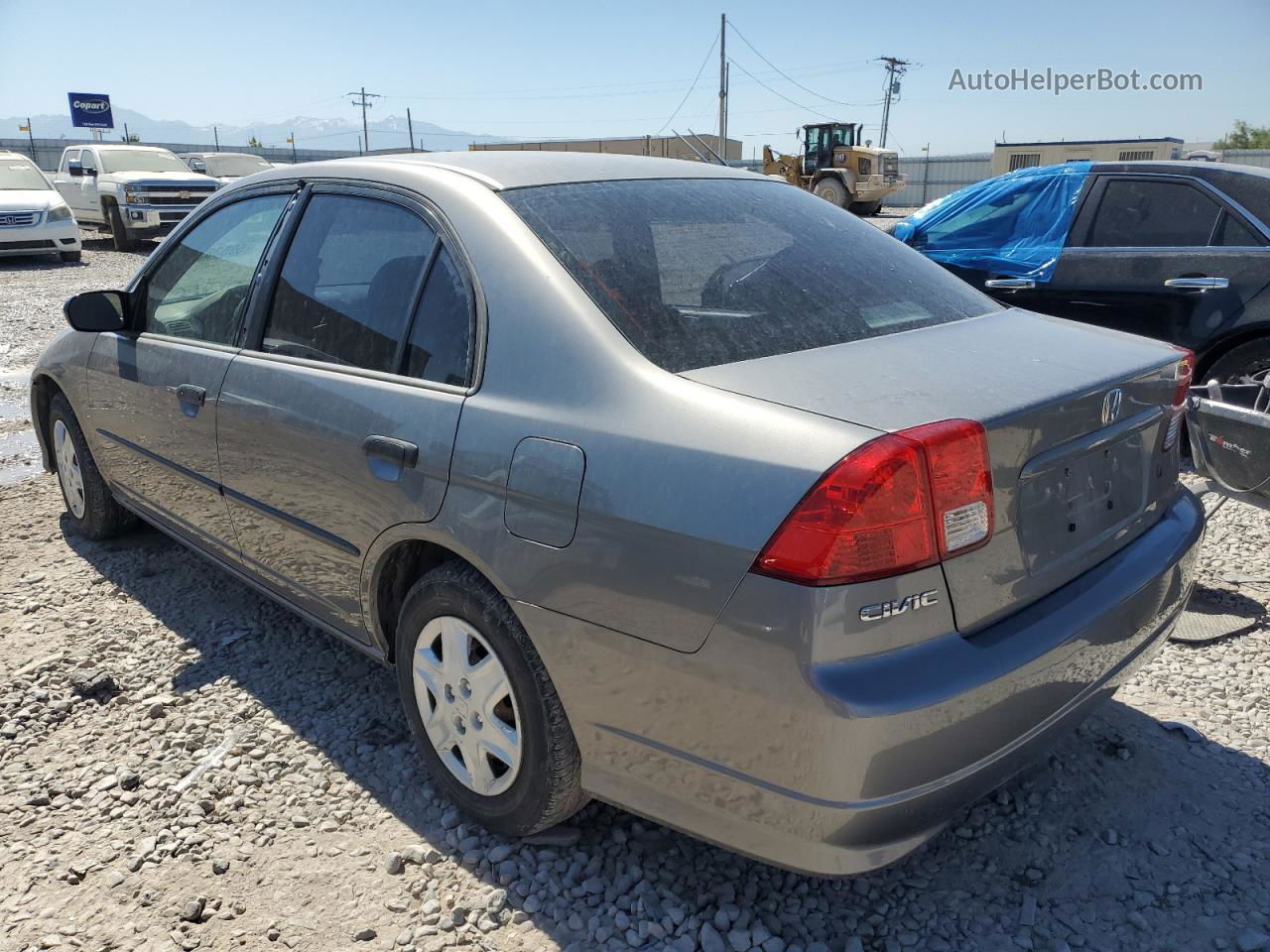 2005 Honda Civic Dx Vp Gray vin: 1HGES16355L018931