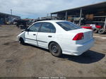 2004 Honda Civic Vp Белый vin: 1HGES16364L003868