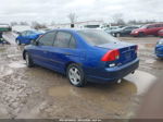 2004 Honda Civic Vp Blue vin: 1HGES16364L008598