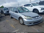 2005 Honda Civic Vp Silver vin: 1HGES16365L000809