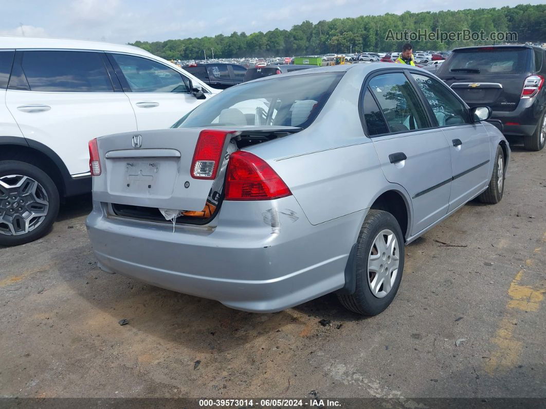 2005 Honda Civic Vp Серебряный vin: 1HGES16365L000809