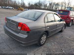 2005 Honda Civic Vp Gray vin: 1HGES16385L009818