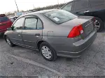 2005 Honda Civic Vp Gray vin: 1HGES16385L009818