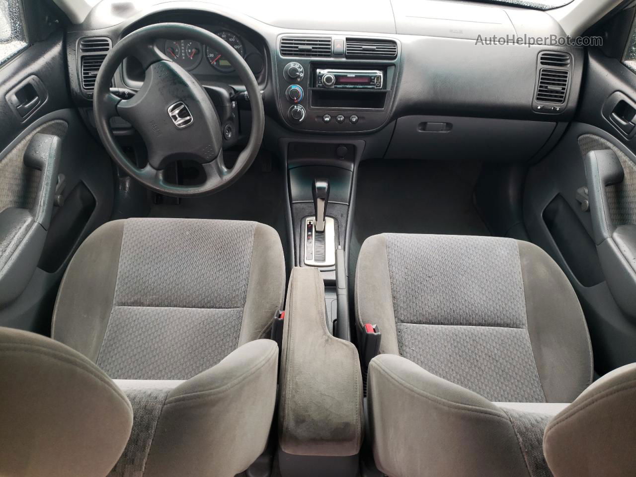 2004 Honda Civic Dx Vp Серебряный vin: 1HGES163X4L008877