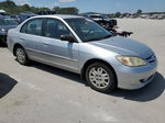 2005 Honda Civic Lx Silver vin: 1HGES16515L005756