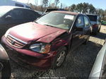 2002 Honda Civic Lx Maroon vin: 1HGES16532L040536