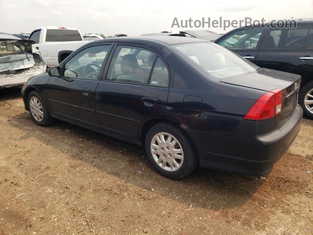 2005 Honda Civic Lx Black vin: 1HGES16555L018722