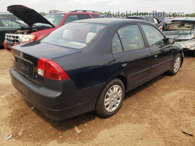 2005 Honda Civic Lx Black vin: 1HGES16555L018722