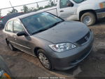 2005 Honda Civic Lx Gray vin: 1HGES16555L023466