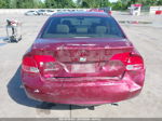 2008 Honda Civic Lx Red vin: 1HGFA15508L070658