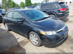 2008 Honda Civic Lx Black vin: 1HGFA15508L107319