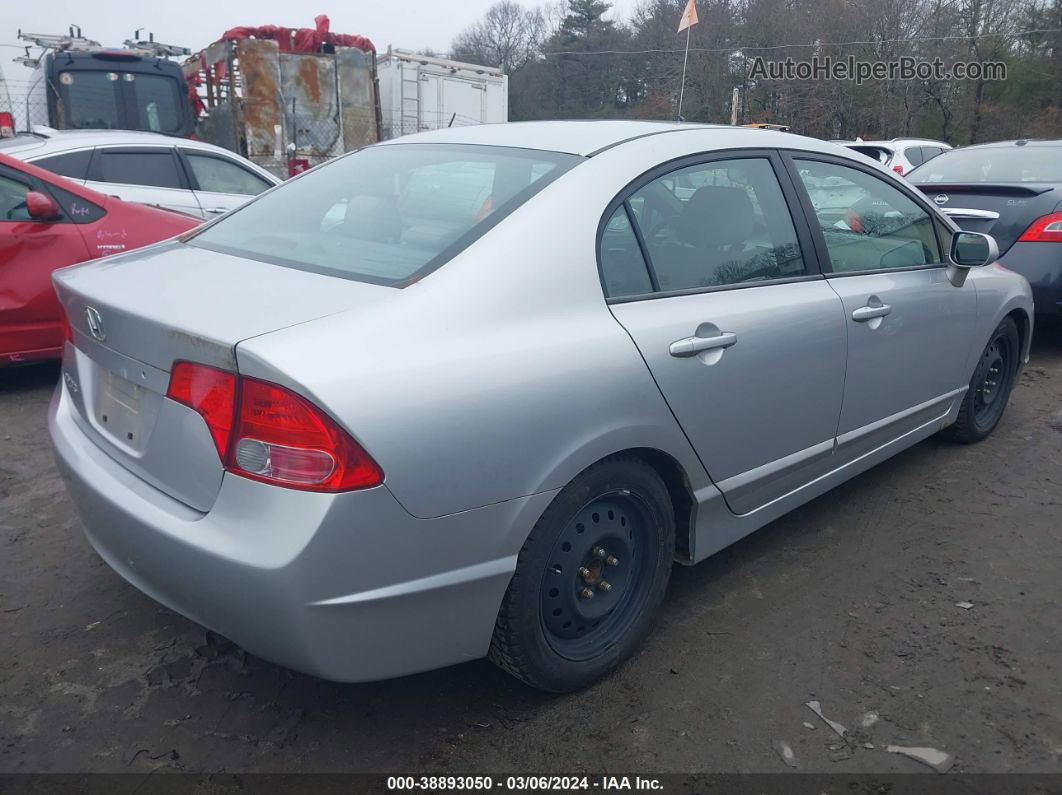 2006 Honda Civic Lx Серебряный vin: 1HGFA15566L082407