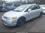 2006 Honda Civic Lx Серебряный vin: 1HGFA15566L082407