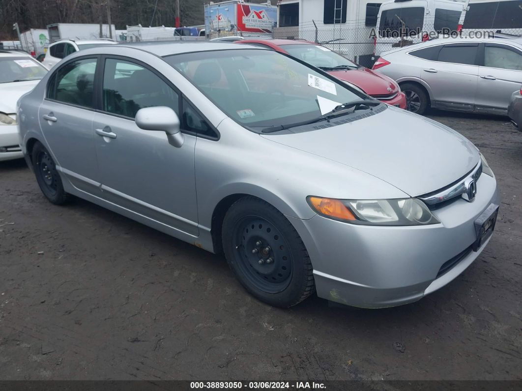 2006 Honda Civic Lx Серебряный vin: 1HGFA15566L082407