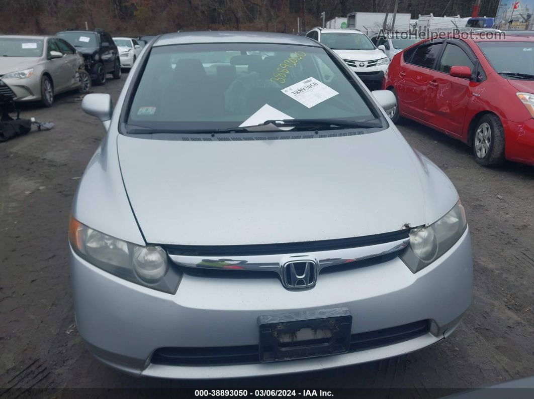 2006 Honda Civic Lx Серебряный vin: 1HGFA15566L082407