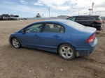 2008 Honda Civic Lx Blue vin: 1HGFA15568L094205