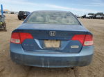 2008 Honda Civic Lx Blue vin: 1HGFA15568L094205