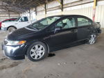 2008 Honda Civic Lx Black vin: 1HGFA15588L098109