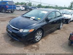 2008 Honda Civic Lx Black vin: 1HGFA15598L098118