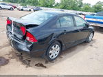 2008 Honda Civic Lx Black vin: 1HGFA15598L098118