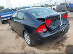 2008 Honda Civic Lx Black vin: 1HGFA15598L098118