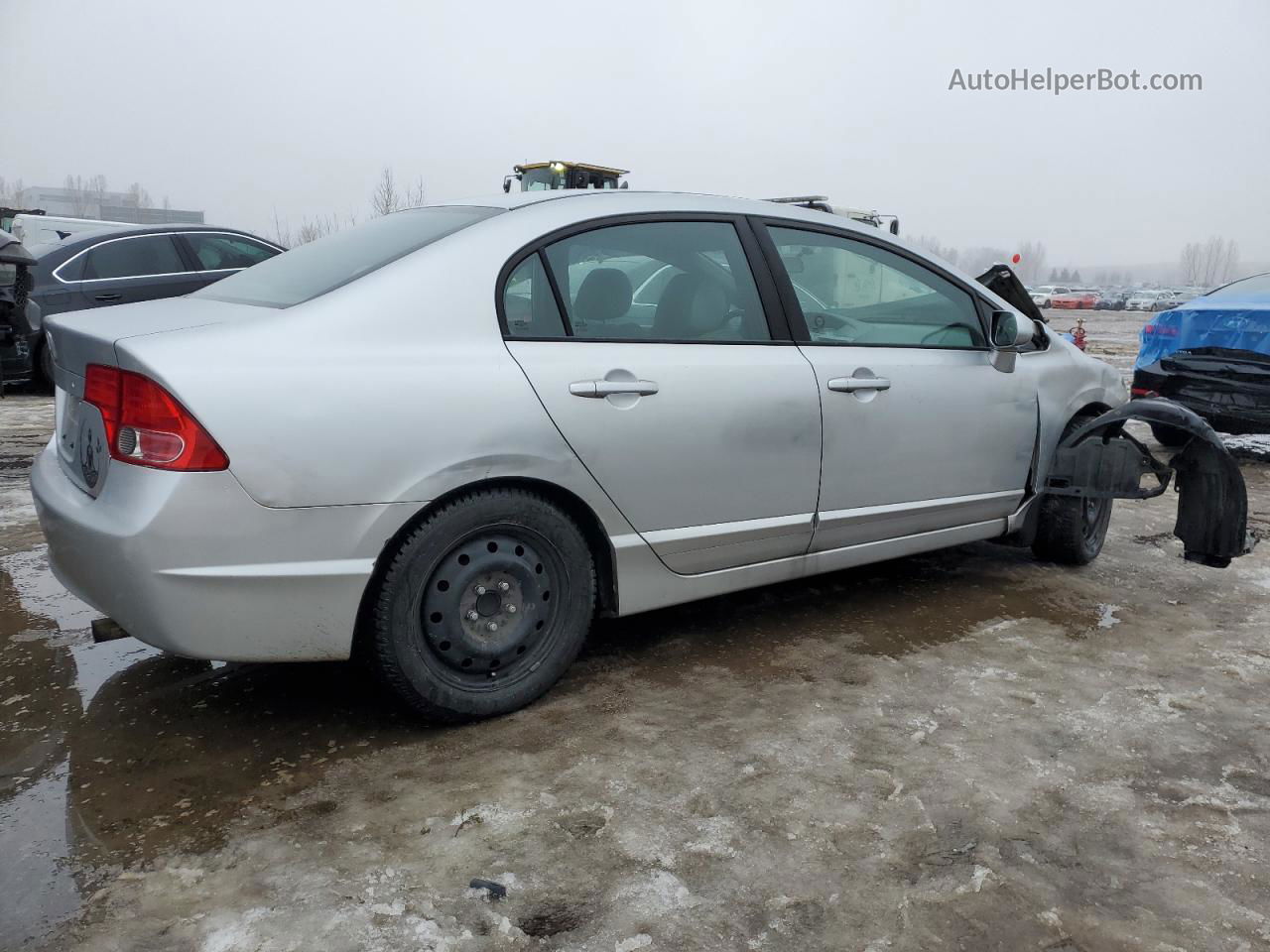 2006 Honda Civic Lx Silver vin: 1HGFA16436L805295