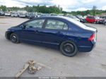 2008 Honda Civic Lx Blue vin: 1HGFA16508L024536