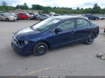 2008 Honda Civic Lx Blue vin: 1HGFA16508L024536