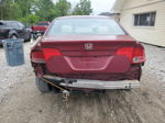 2008 Honda Civic Lx Red vin: 1HGFA16508L036654