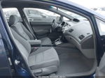 2008 Honda Civic Lx Blue vin: 1HGFA16508L051106