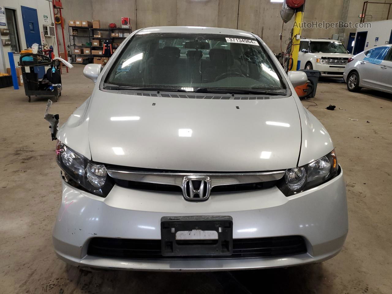 2008 Honda Civic Lx Silver vin: 1HGFA16508L056595