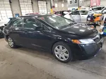 2008 Honda Civic Lx Black vin: 1HGFA16508L058248