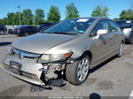 2008 Honda Civic Lx Бежевый vin: 1HGFA16508L104838