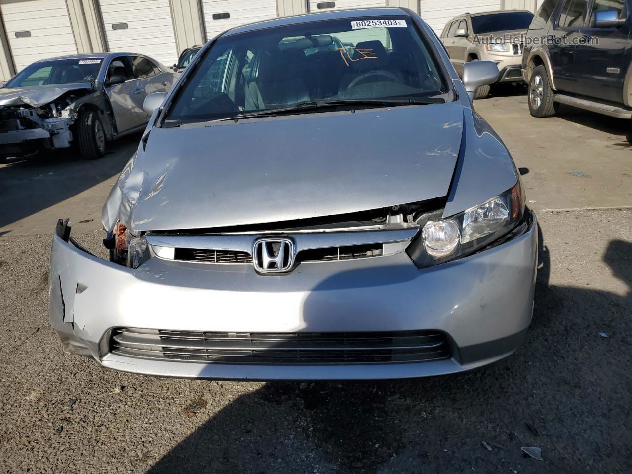 2008 Honda Civic Lx Silver vin: 1HGFA16508L110963