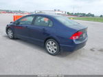 2008 Honda Civic Lx Blue vin: 1HGFA16508L113491
