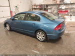 2008 Honda Civic Lx Blue vin: 1HGFA16508L116181