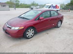 2006 Honda Civic Lx Красный vin: 1HGFA16516L055789