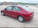 2006 Honda Civic Lx Красный vin: 1HGFA16516L055789