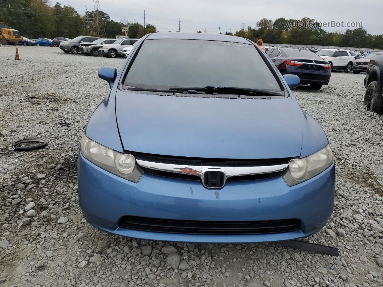 2006 Honda Civic Lx Blue vin: 1HGFA16516L071569