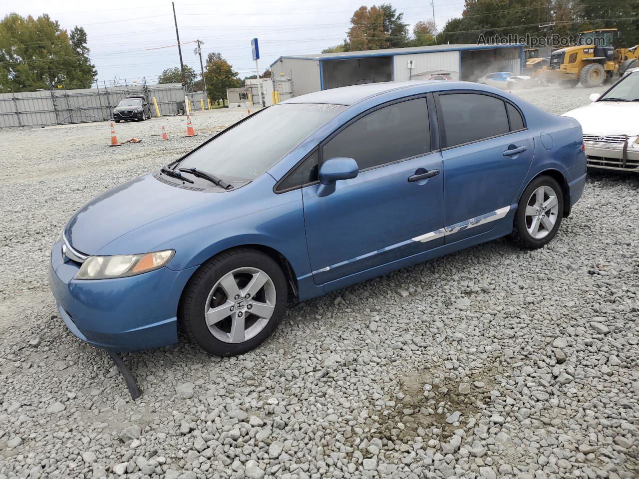 2006 Honda Civic Lx Blue vin: 1HGFA16516L071569