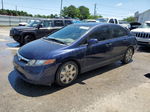 2008 Honda Civic Lx Синий vin: 1HGFA16518L036209