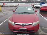 2008 Honda Civic Lx Бордовый vin: 1HGFA16528L012307