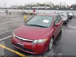 2008 Honda Civic Lx Burgundy vin: 1HGFA16528L012307