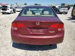 2008 Honda Civic Lx Red vin: 1HGFA16528L072040