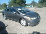 2008 Honda Civic Lx Gray vin: 1HGFA16528L078226