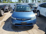 2008 Honda Civic Lx Синий vin: 1HGFA16528L078985