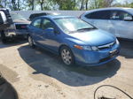 2008 Honda Civic Lx Синий vin: 1HGFA16528L078985