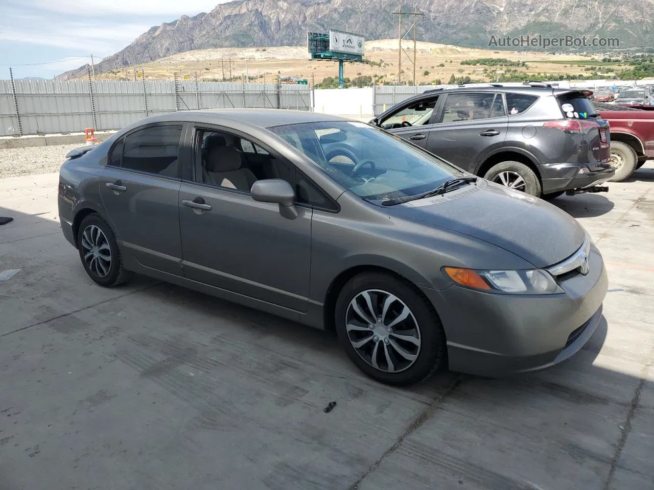 2008 Honda Civic Lx Charcoal vin: 1HGFA16538L002370